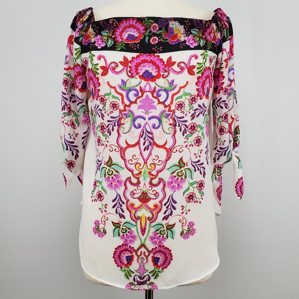 Chenault Off The Shoulder Floral Top